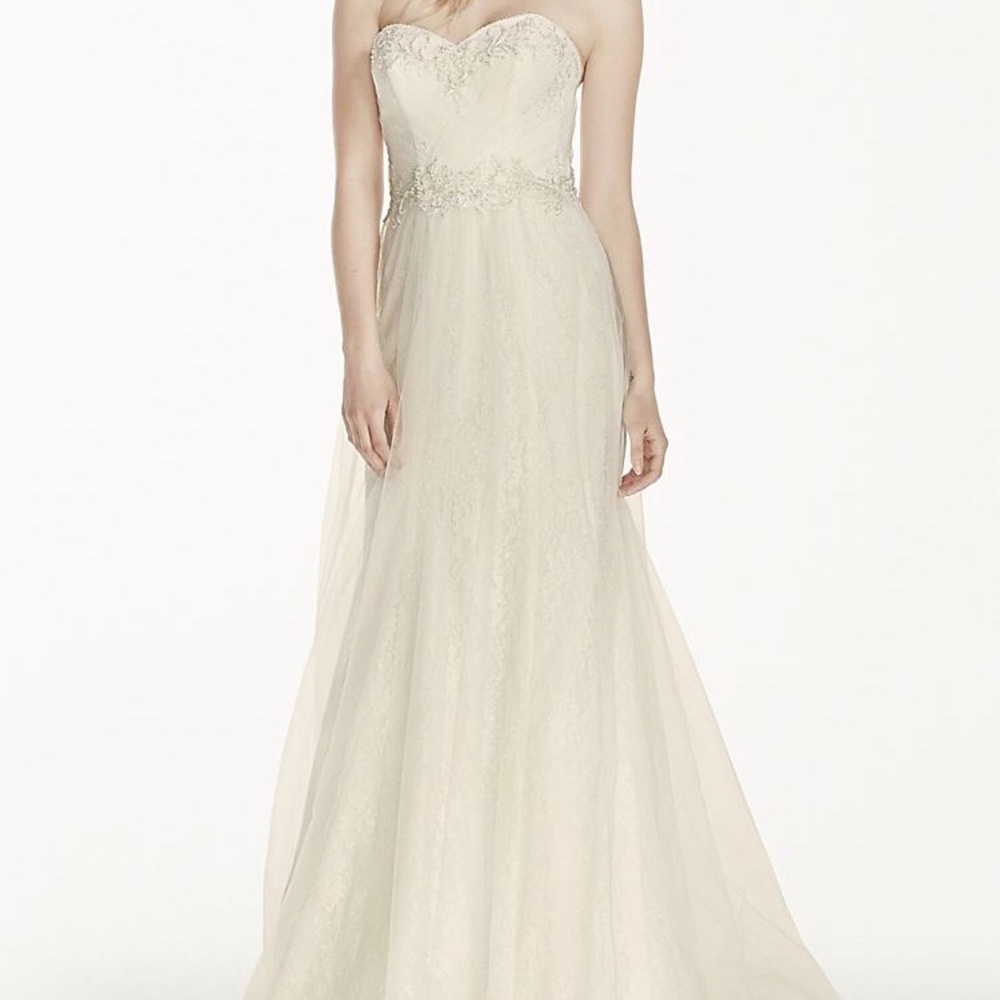 ❗️FINAL SALE❗️David's Bridal Wedding Dress